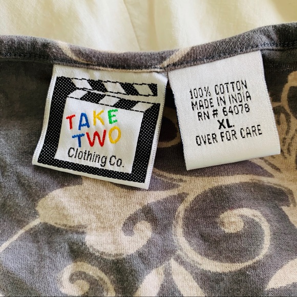 Take Two Open Front Jersey Knit Cardigan Sz XL - Picture 4 of 4